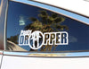 iJDMTOY (2 Joking Funny Panty Dropper Lowered Style Car Window Bumper Vinyl Decal Stickers