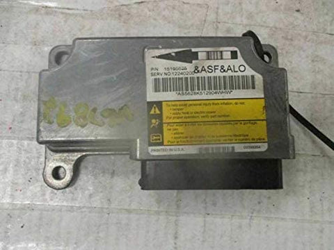 REUSED PARTS Bag Control Module Fits 05-06 Trailblazer SAAB Envoy 12240200