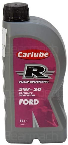 CARLUBE - 5w30 Fully Synthetic Engine Oil 1L Part# BA4756