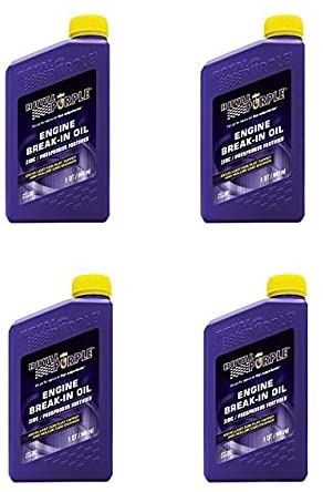 Royal Purple Engine Break In Oil 10W-30 Pack of 4 Quarts