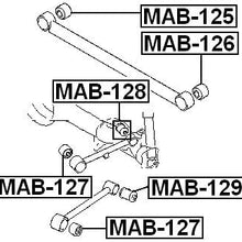 Mr151936 - Arm Bushing (for Rear Track Control Rod) For Mitsubishi
