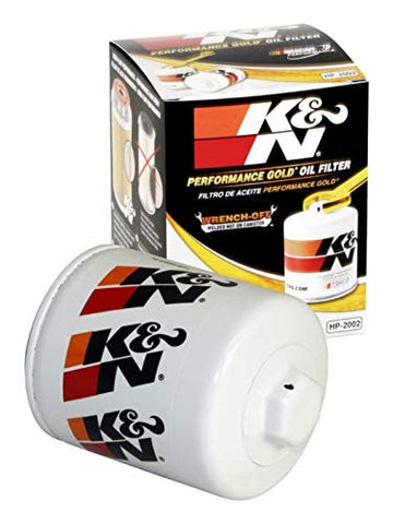 K&N Premium Oil Filter: Protects your Engine: Compatible with Select CHEVROLET/PONTIAC/BUICK/CADILLAC Vehicle Models (See Product Description for Full List of Compatible Vehicles), HP-2002