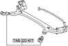 48705-32011 - ARM BUSHING REAR ARM KIT - 1 Year Warranty - FEBEST # TAB-222-KIT