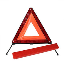 Fasmov 3 Pack Triangle Warning Frame Triangle Emergency Warning Triangle Reflector Safety Triangle Kit, Emergency Triangle for Vehicles, Car Road Reflective Kit