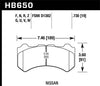 Hawk Performance HB650F.730 HPS Performance Ceramic Brake Pad