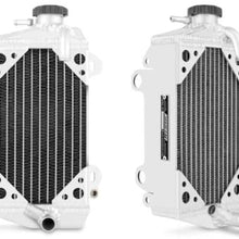 Mishimoto MMDB-RMZ450-08LX Dirt Bike Aluminum Radiator Compatible With Suzuki RMZ450 2008-2013