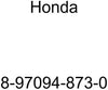 Genuine Honda 8-97094-873-0 Condenser