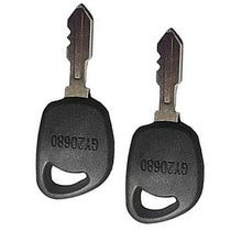 zt truck parts 2X Ignition Keys GY20680 Fit for John Deere 100 LA LT SST X Series 1026R LA125 LA130 LA135 LT150 LT155 D110 L100 L110 L108 L111 L118 L120 L130