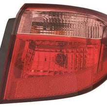 Go-Parts - for 2017 Toyota Corolla Tail Light Rear Lamp Assembly Replacement - Right (Passenger) 81550-02B00 TO2805130