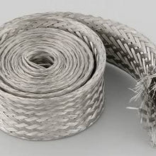 1/2" Kable Kontrol Stainless Steel Braided Sleeving (1/2" (Expansion Range 1/4" - 5/8"), 10Ft Long)