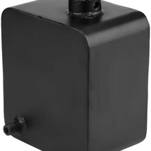 KIMISS Aluminum Universal 2.5L Engine Coolant Expansion Tank Tank with Cap