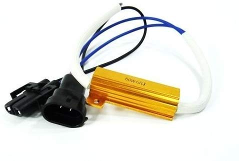 LEDIN H11 H8 LED Low Beam Headlight Xenon HID No Error Load Resistor Wiring Harness Socket