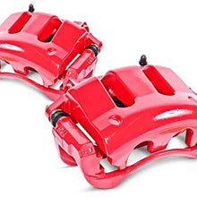 Power Stop S2984 Red Powder-Coated Performance Caliper