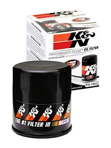 K&N Premium Oil Filter: Designed to Protect your Engine: Compatible with Select TOYOTA/LEXUS/SUZUKI/CHEVROLET Vehicle Models (See Product Description for Full List of Compatible Vehicles), PS-1003