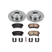 Power Stop KOE6936 Autospecialty Rear Replacement Brake Kit-OE Brake Rotors & Ceramic Brake Pads