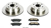 Power Stop KOE2018 Autospecialty Rear Replacement Brake Kit-OE Brake Rotors & Ceramic Brake Pads