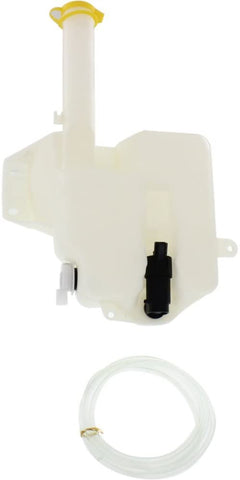 Windshield Washer Tank Assy compatible with Chrysler Sebring 01-02 W/Pump Cap and Sensor Convertible