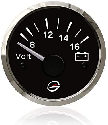 THALASSA 12V Electrical Voltmeter Gauge Meter - 2