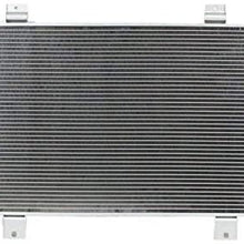 A/C Condenser - Pacific Best Inc For/Fit 3863 08-10 Toyota Highlander Hybrid 3.3L L4 WITH Receiver & Dryer