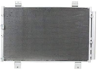 A/C Condenser - Pacific Best Inc For/Fit 3863 08-10 Toyota Highlander Hybrid 3.3L L4 WITH Receiver & Dryer