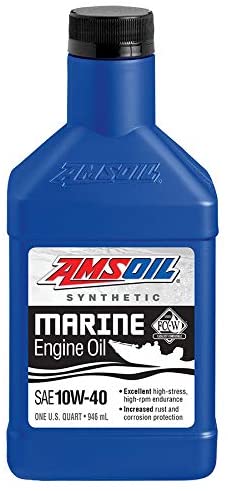 AMSOIL Full Synthetic 4-Stroke 0W-40 Oil (1 quart)