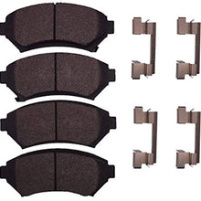 Dash 4 MD699 Premium Brake Pad, Semi-Metallic