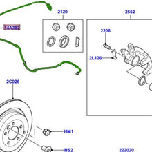 Genuine LAND ROVER SENSOR REAR BRAKE PADS RANGE ROVER SPORT LR3 LR4 SOE000025