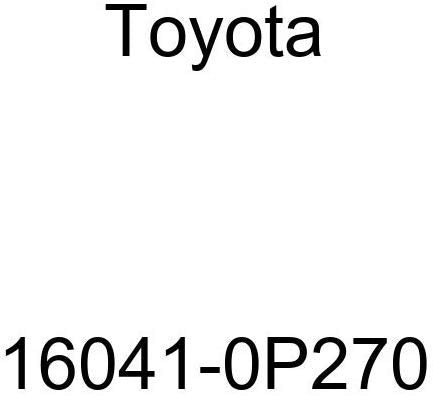 Genuine Toyota (16041-0P270) Radiator Assembly