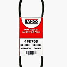 BANDO Replacement for 1997 1998 1999 2000 2001 Acura Integra Type R 3 piece serpentine drive belt set 4PK810 4PK765 4PK920 ALTERNATOR AIR CONDITIONER POWER STEERING