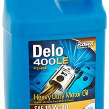 Chevron Delo 400 SDE 15W40 CK-4, 2.5 Gallon Jug, Single bundle with Delo ELC Antifreeze and Coolant Premixed 50/50