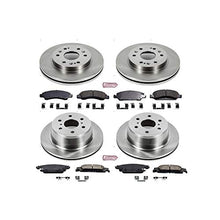 Power Stop KOE6560 Autospecialty Front and Rear Replacement Brake Kit-OE Brake Rotors & Ceramic Brake Pads