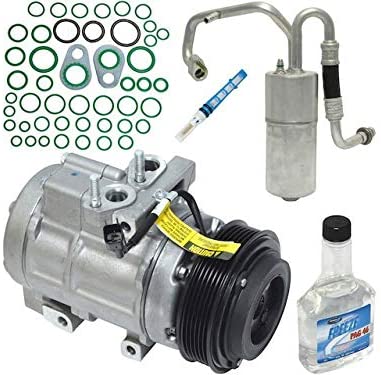 A/C Compressor Kit - Compatible with 2008-2010 Ford F350 Super Duty 6.4L V8 Turbo Diesel (VIN R)