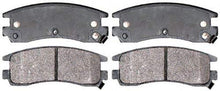 ACDelco 14D714MH Advantage Semi-Metallic Rear Disc Brake Pad Set with Hardware