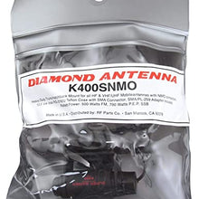 Diamond K400S-NMO Lip Mount, 2-axis Adjustable Antenna Vehicle Mount