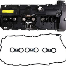 XYZMOT 11127552281 Engine Valve Cover Compatible for BMW E70 E82 E90 E91 Z4 X3 X5 128i 328i 528i