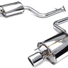 Invidia (HS13LISG3S) Q300 Cat-Back Exhaust System with Rolled Stainless Steel Tip for Lexus IS250/350
