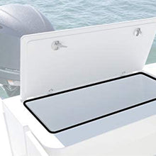 Steele Rubber Products Boat Access and Comartment Door Seal - Peel-N-Stick Lipped Rectangular - Sold and Priced in 10 ft Strips - 83-1027-377