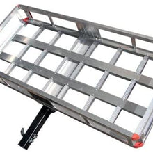 500 Lb Hitch Mount Hual Aluminum Cargo Carrier Basket (ALUMCARGOCARRIER#92655)