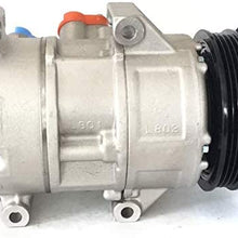 AC A/C Compressor with Clutch Compatible for 2007-2010 Toyota Yaris 1.5L N157318 CO 11078C Air Conditioner Compressor