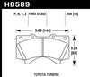 Hawk Performance HB589Y.704 LTS Brake Pad