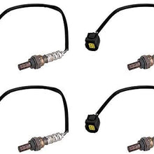 Set of 4 Oxygen O2 Sensor Upstream & Downstream for 2004-2007 Dodge Ram Magnum Charger Jeep Commander Liberty Chrysler 300 Mitsubishi # 56028994AA 56028994AB 05149170AA OS5249