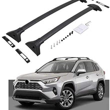 HEKA for Toyota RAV4 Adventure 2019 2020 2021 Cross Bar Crossbar Roof Rail Rack Luggage (Adventure Black)