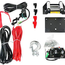 Rareelectrical NEW 12V COMPLETE 4500LBS WINCH KIT ASSEMBLY COMPATIBLE WITH CUB CADET HONDA ATV UTV WIN0019