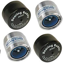 Bearing Buddy (4) 1.980 Boat Trailer Genuine Stainless Steel with Protective Bra & Auto Check Wheel Center Caps 1980A-SS 42204 (2 Pairs)