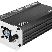 Wagan EL3800 Pure Line 400 Watt Power Inverter, 800 Watt Surge Power, DC 12V to 110V AC, Pure Sine Wave Power Inverter, ETL Certified