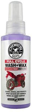 Chemical Guys MTO10004 Moto Line Full Cycle Waterless Wash/Wax Cleaner/Protectant for Motorcycles, 4 fl. oz, 1 Pack