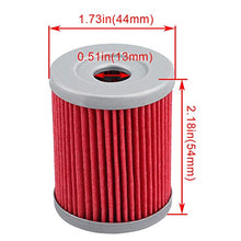 Tvent HF132 132 Oil Filter Replacement for Suzuki DRZ125 125 LT160 AN400 RV200 LTF250 Kawasaki KH125 KLX125 Yamaha YP400 CP250 (2 Pack)