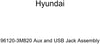 Genuine Hyundai 96120-3M820 Aux and USB Jack Assembly