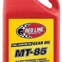 Red Line 50505-4PK MT-85 75W85 Gear Oil, 1 gallon, 4 Pack