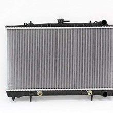 Radiator - Pacific Best Inc For/Fit 1276 91-94 Nissan 240SX Automatic 4Cy 2.4L Plastic Tank Aluminum Core 1-Row